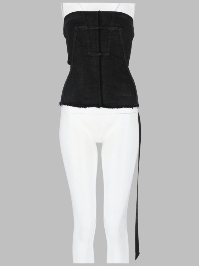 rick owens drkshdw top "splintered bustier" RICK OWENS DRKSHDW TOP "SPLINTERED BUSTIER"
