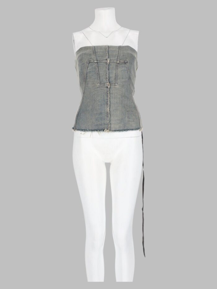 rick owens drkshdw top "splintered bustier" RICK OWENS DRKSHDW Top "Splintered Bustier"