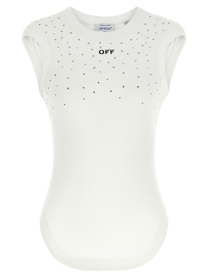 off white top swarowski Off-white Top Swarowski