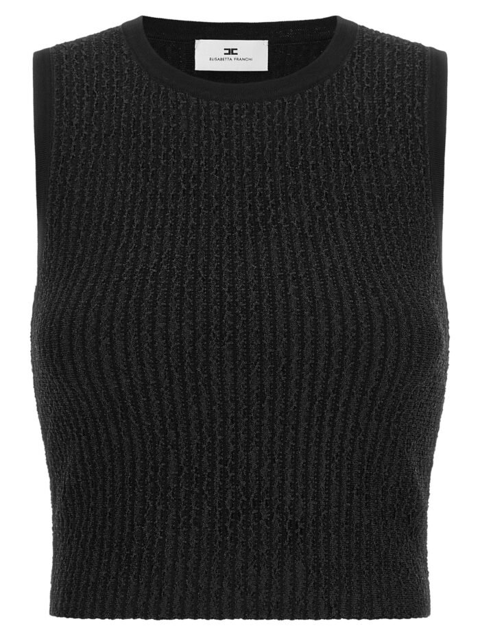 elisabetta franchi top tricot Elisabetta Franchi Top Tricot