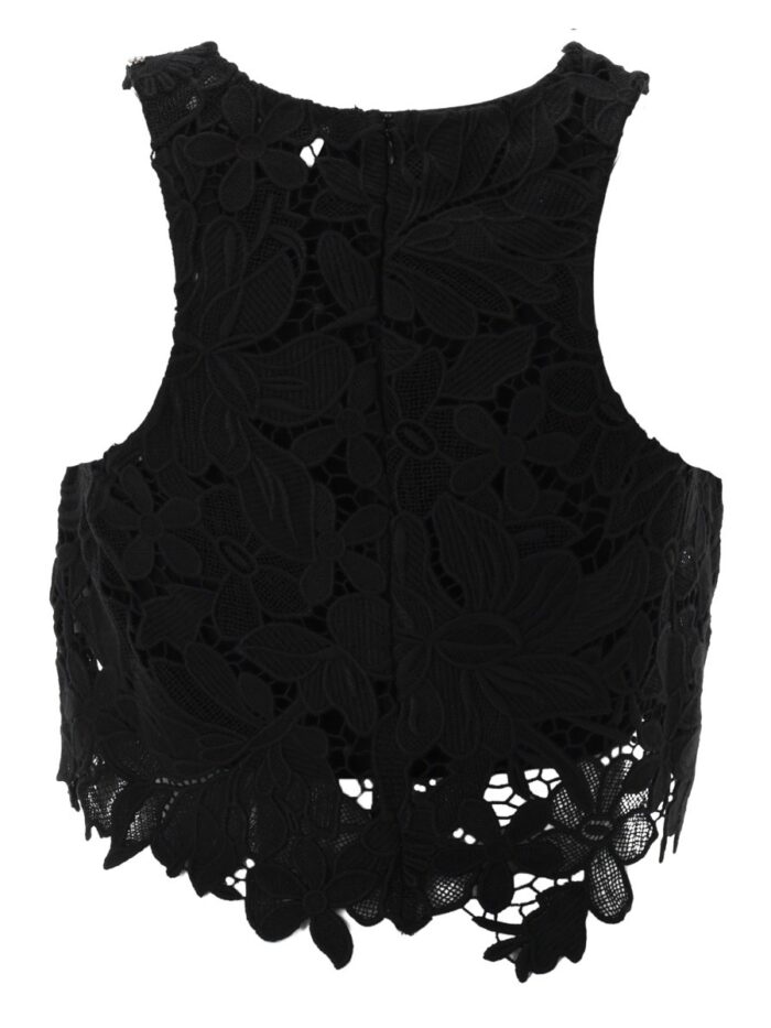 Sportmax TOP "VASTO" IN MACRAMÈ