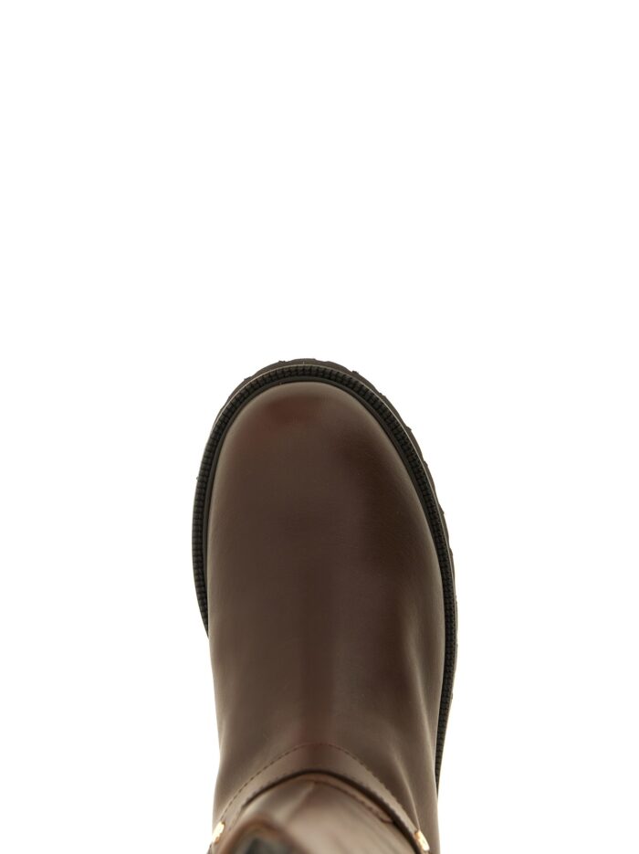 TWIN SET Torchon Ring Boots