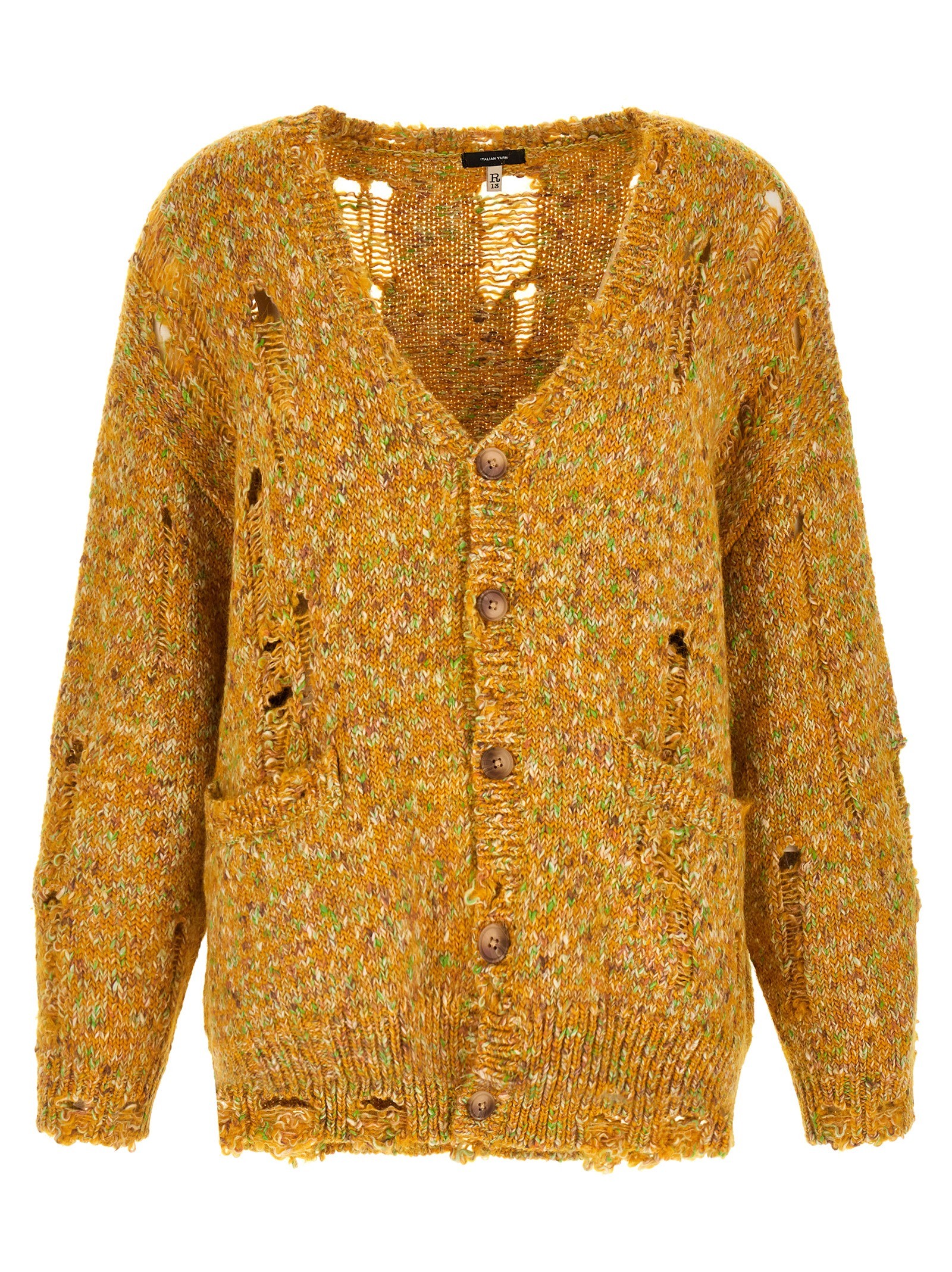 R13 Torn Cardigan