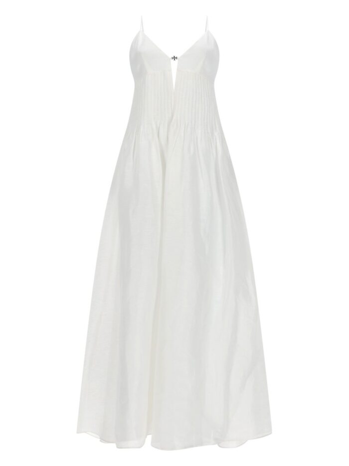 tory burch abito lungo in lino Tory Burch ABITO LUNGO IN LINO