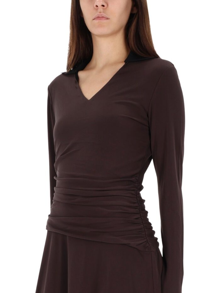 tory burch asymmetrical midi dress Tory Burch ASYMMETRICAL MIDI DRESS