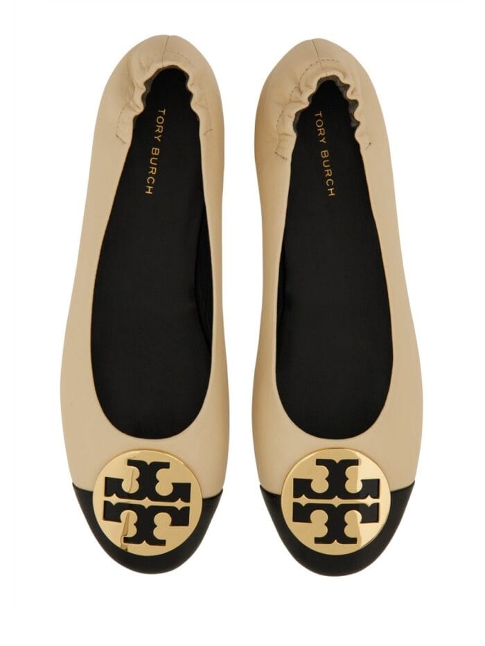 Tory Burch BALLERINA "CLAIRE" CAP-TOE