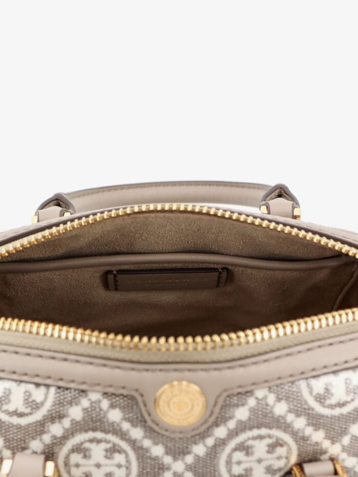 Tory Burch Barrel Bag T Monogram Coated Canvas Handbag