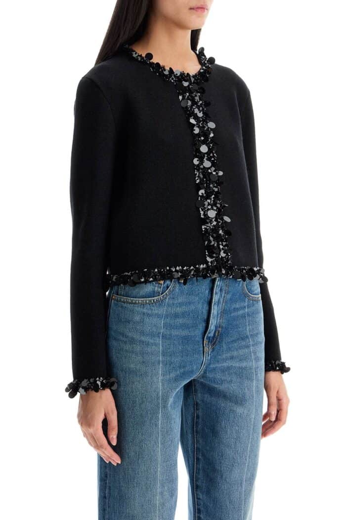 TORY BURCH Beaded Cardigan