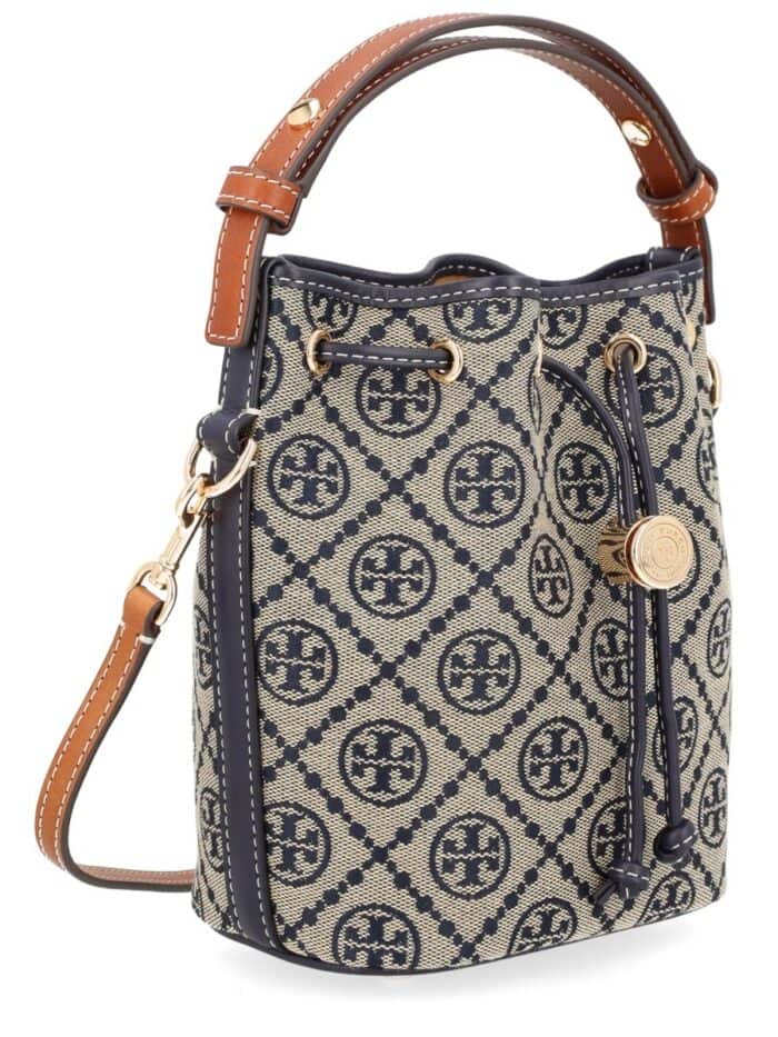 Tory Burch BORSA A SECCHIELLO "T MONOGRAM" MINI