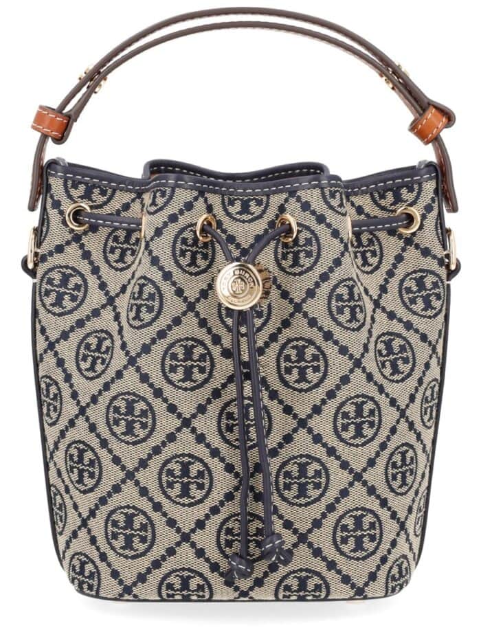 Tory Burch BORSA A SECCHIELLO "T MONOGRAM" MINI
