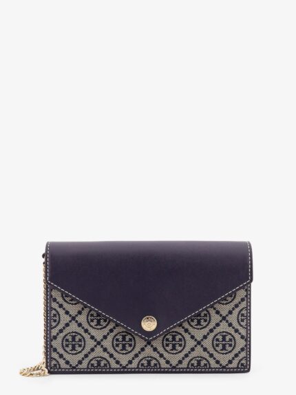 Tory Burch Borsa T-Monogram Envelope Chain Wallet
