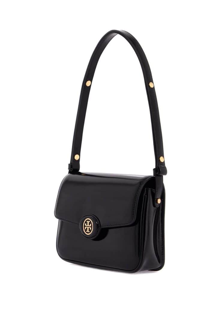 TORY BURCH Brushed Leather Robinson Shoulder Bag