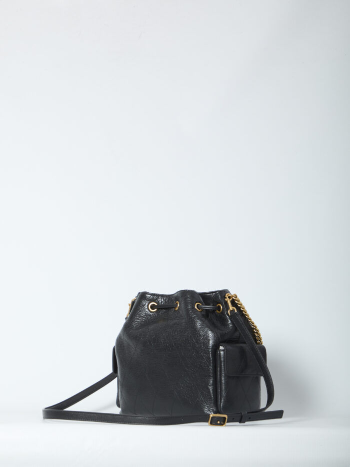 Tory Burch Charlie quilted drawstring bag