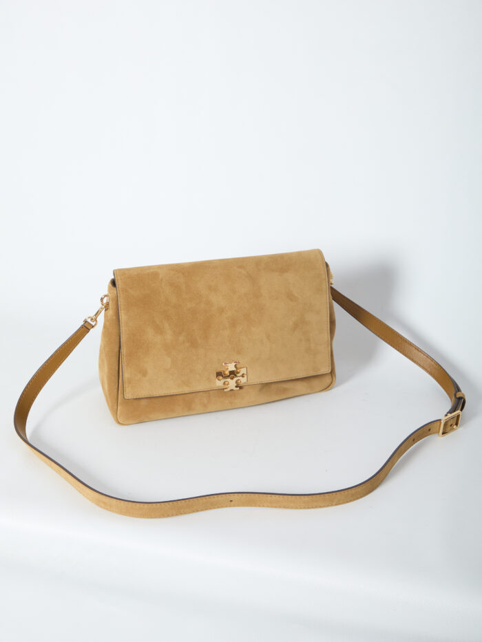 Tory Burch Charlie suede bag