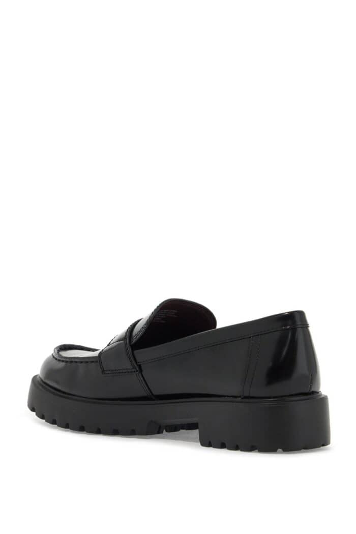 TORY BURCH Classic Leather Box Moccasins