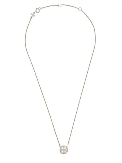 Tory Burch COLLANA CON LOGO CRYSTAL