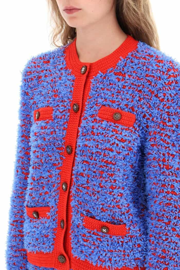 Tory Burch Confetti Tweed Jacket