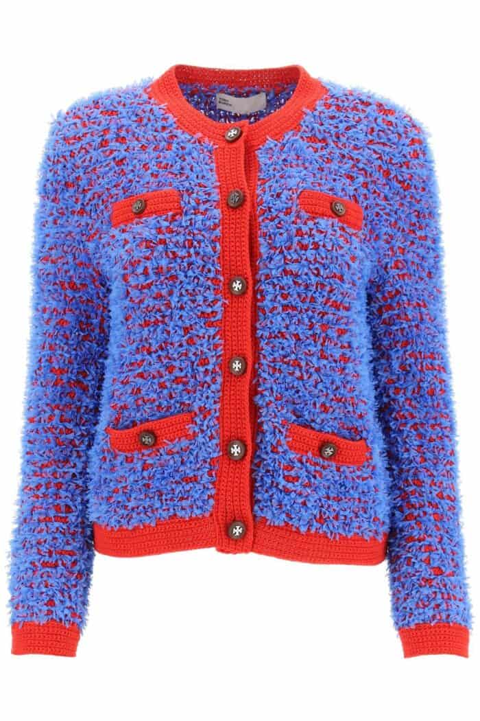 Tory Burch Confetti Tweed Jacket