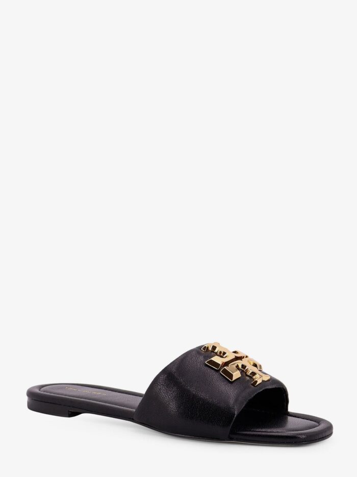 Tory Burch Eleanor Leather Flat Sandals