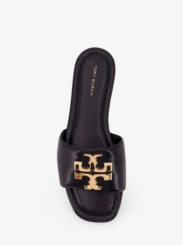 Tory Burch Eleanor Leather Flat Sandals