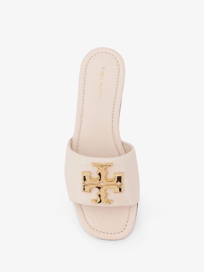 Tory Burch Eleanor Leather Flat Sandals