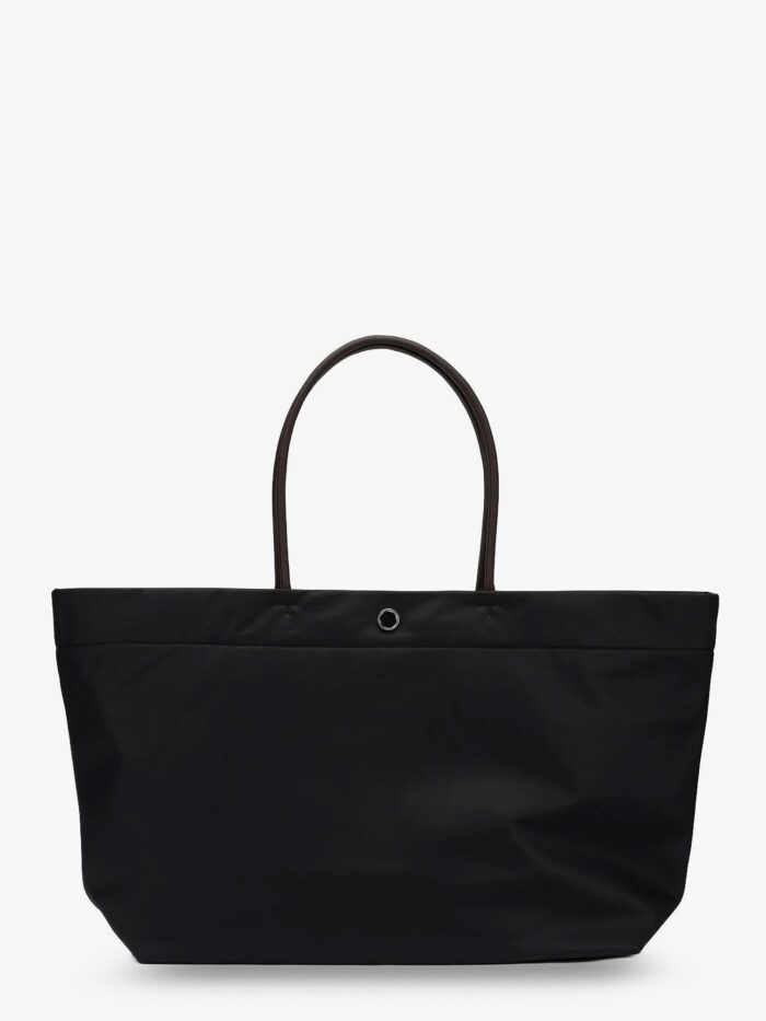 Tory Burch Ella Twist Nylon Shoulder Bag With Maxi Front Logo Patch