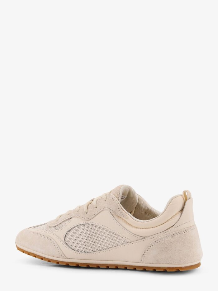 Tory Burch Field Suede Sneakers With Leather Inserts
