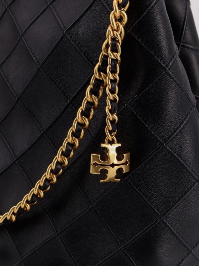 Tory Burch Fleming Hobo Leather Shoulder Bag