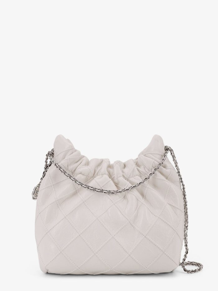 Tory Burch Fleming Mini Hobo Leather Crossbody Bag