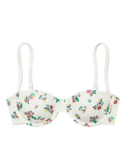 Tory Burch FLORAL PRINT BIKINI TOP