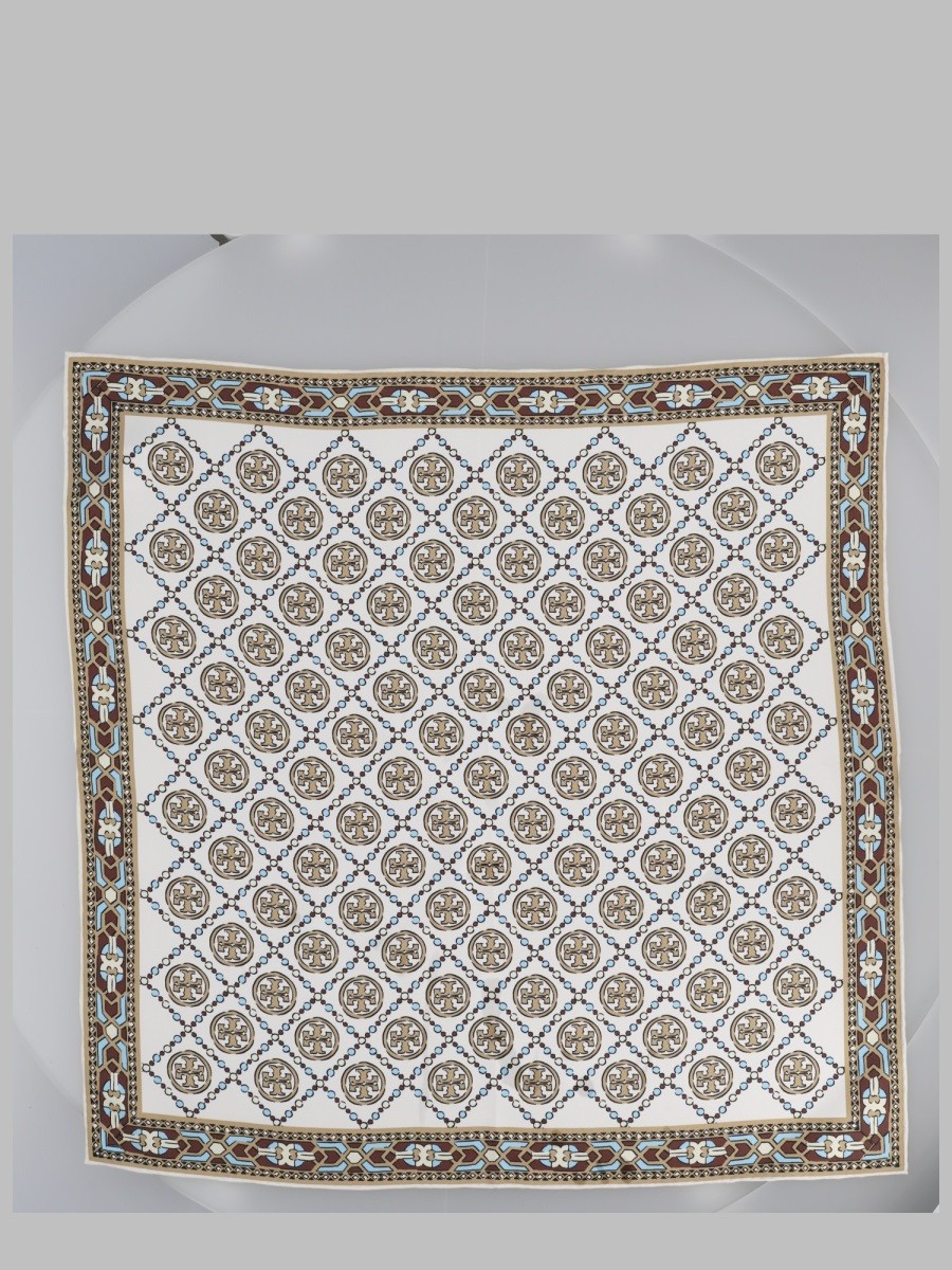 Tory Burch FOULARD "DECO T MONOGRAM"