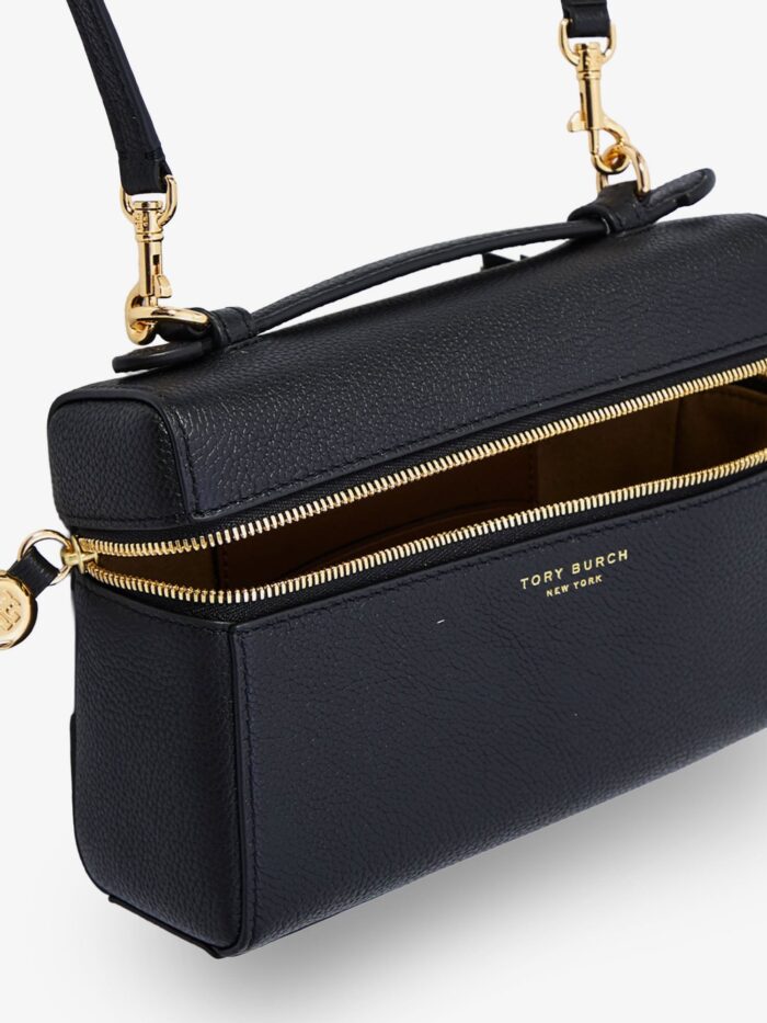 Tory Burch Hammered Leather Romy Slim Shoulder Bag