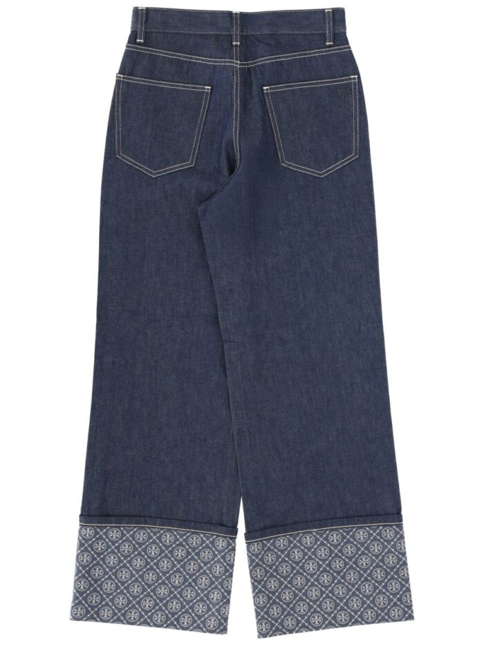 Tory Burch JEANS WITH LAPELS