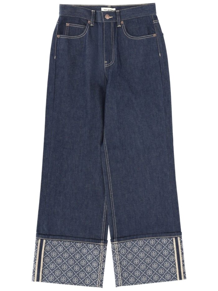 tory burch jeans with lapels Tory Burch JEANS WITH LAPELS