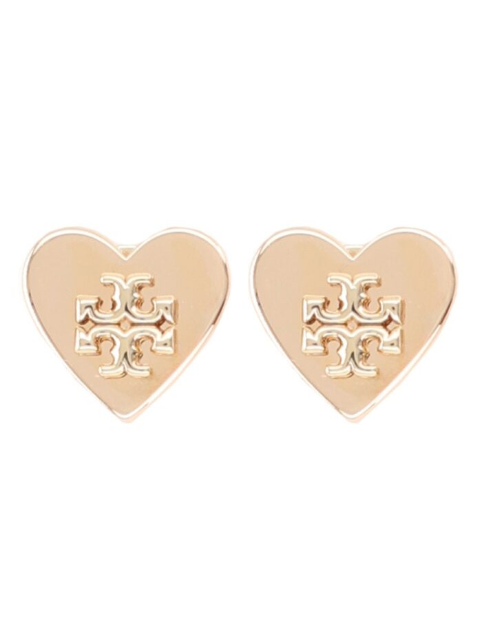 Tory Burch "KIRA HEART" EARRINGS