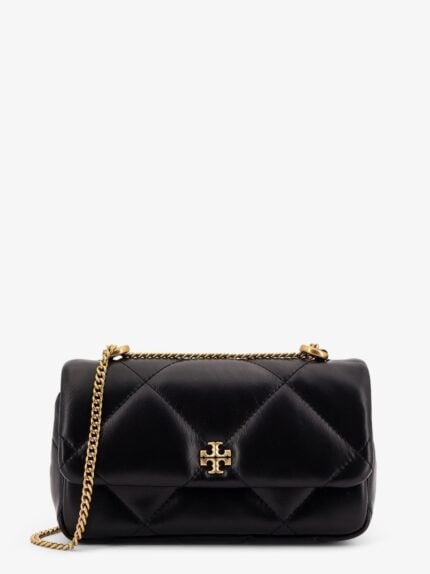 Tory Burch Kira Leather Wallet With Shoulde Strap