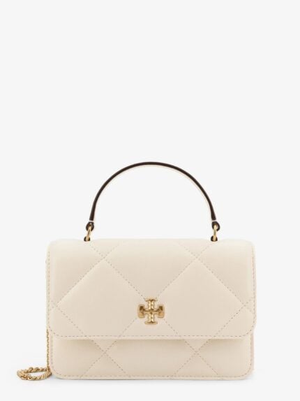 Tory Burch Kira Leather Wallet With Shoulder Strap