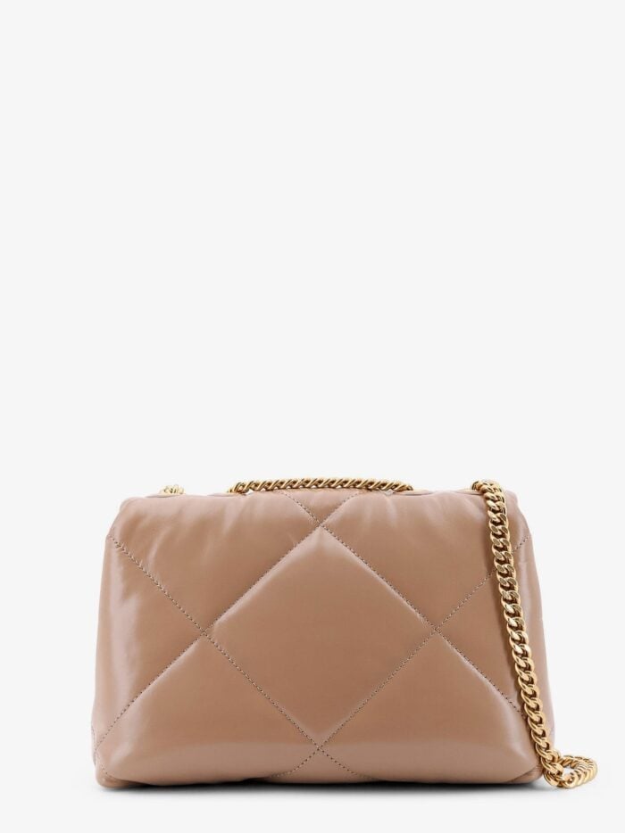 Tory Burch Kira Matelassé Leather Shoulder Bag With Metal Logo