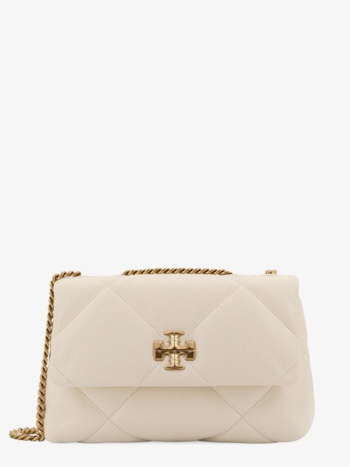 Tory Burch Kira Matelassé Leather Shoulder Bag With Metal Logo