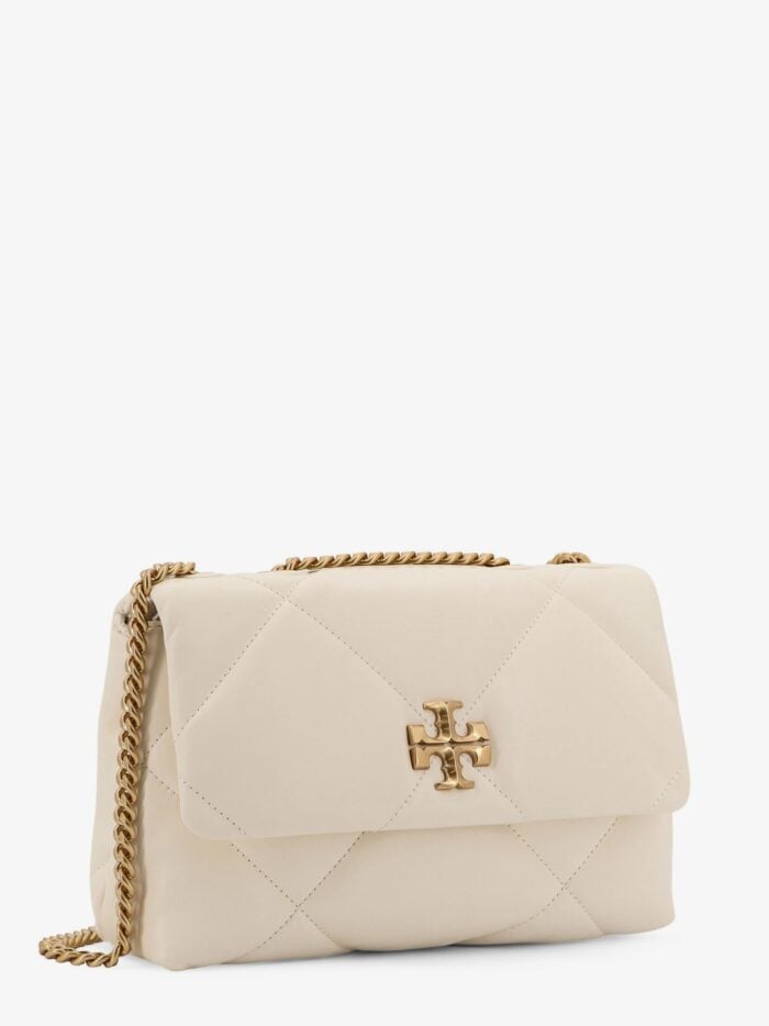 Tory Burch Kira Matelassé Leather Shoulder Bag With Metal Logo
