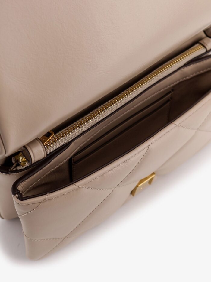 Tory Burch Kira Quilted Leather Crossbody Bag