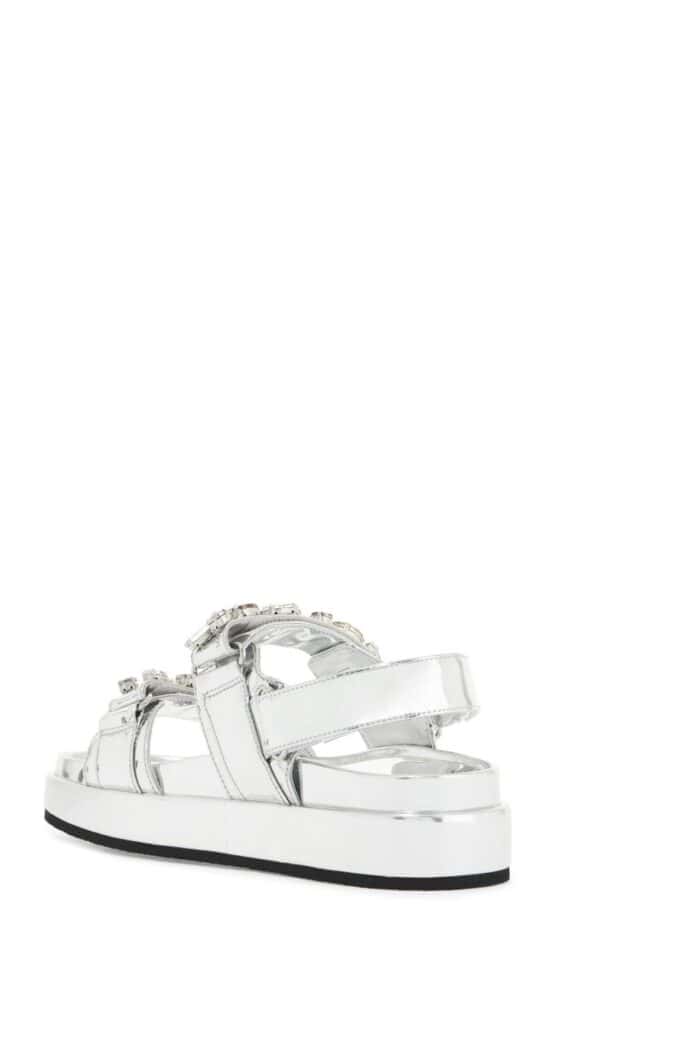 TORY BURCH Kira Sports Sandals With Crystals