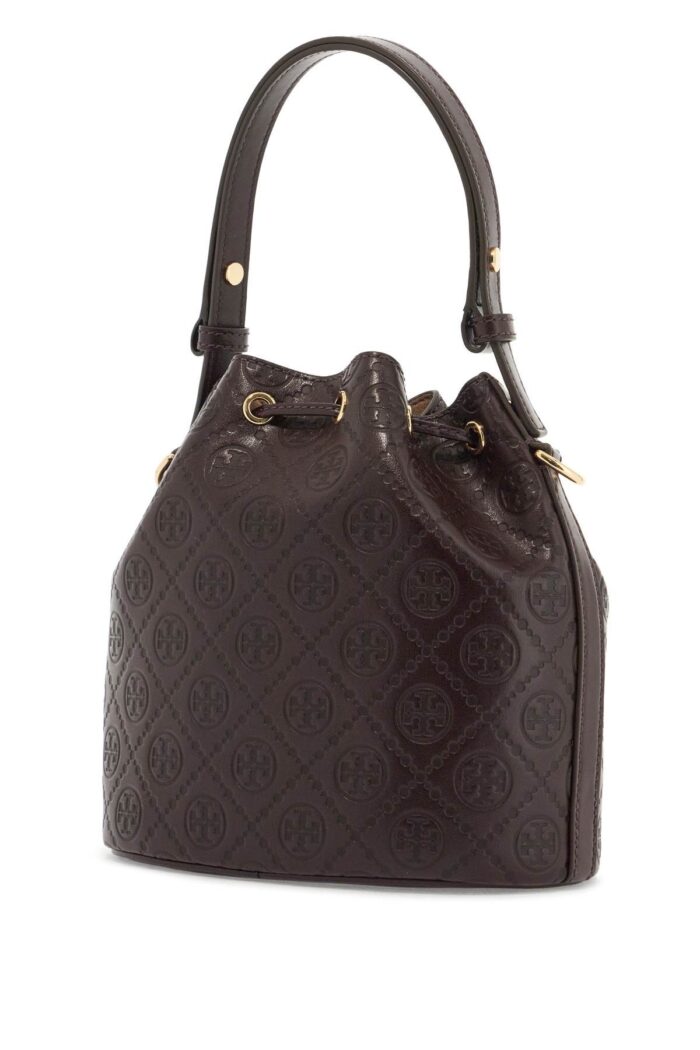 TORY BURCH Mannmonogram T Bucket Bag With