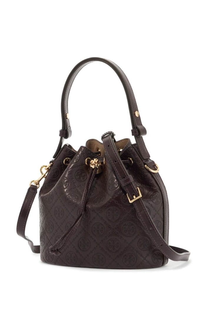 TORY BURCH Mannmonogram T Bucket Bag With