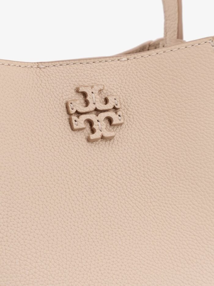 Tory Burch McGraw Small Leather Bucket Bag