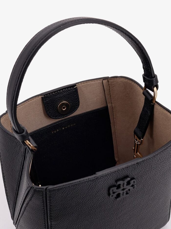 Tory Burch McGraw Small Leather Bucket Bag