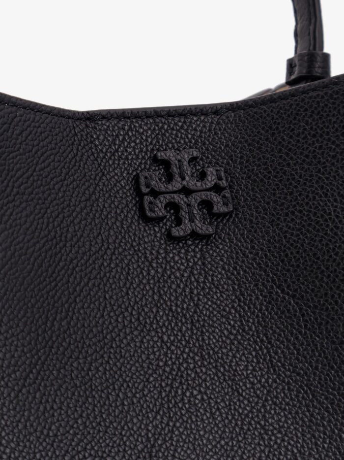Tory Burch McGraw Small Leather Bucket Bag