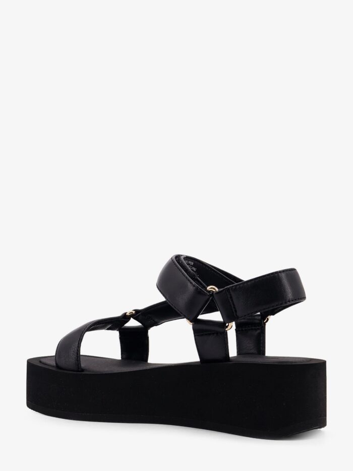Tory Burch Mellow Leather Wedge Sandals