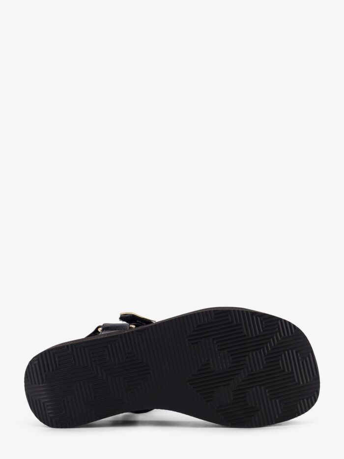 Tory Burch Mellow Leather Wedge Sandals