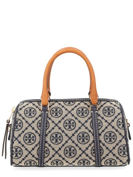 Tory Burch MINI "BARREL" BAG MONOGRAM T
